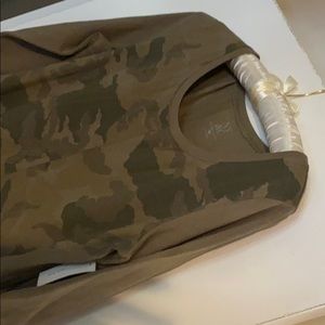 Never Worn Camouflage Sweatshirt MiniDress